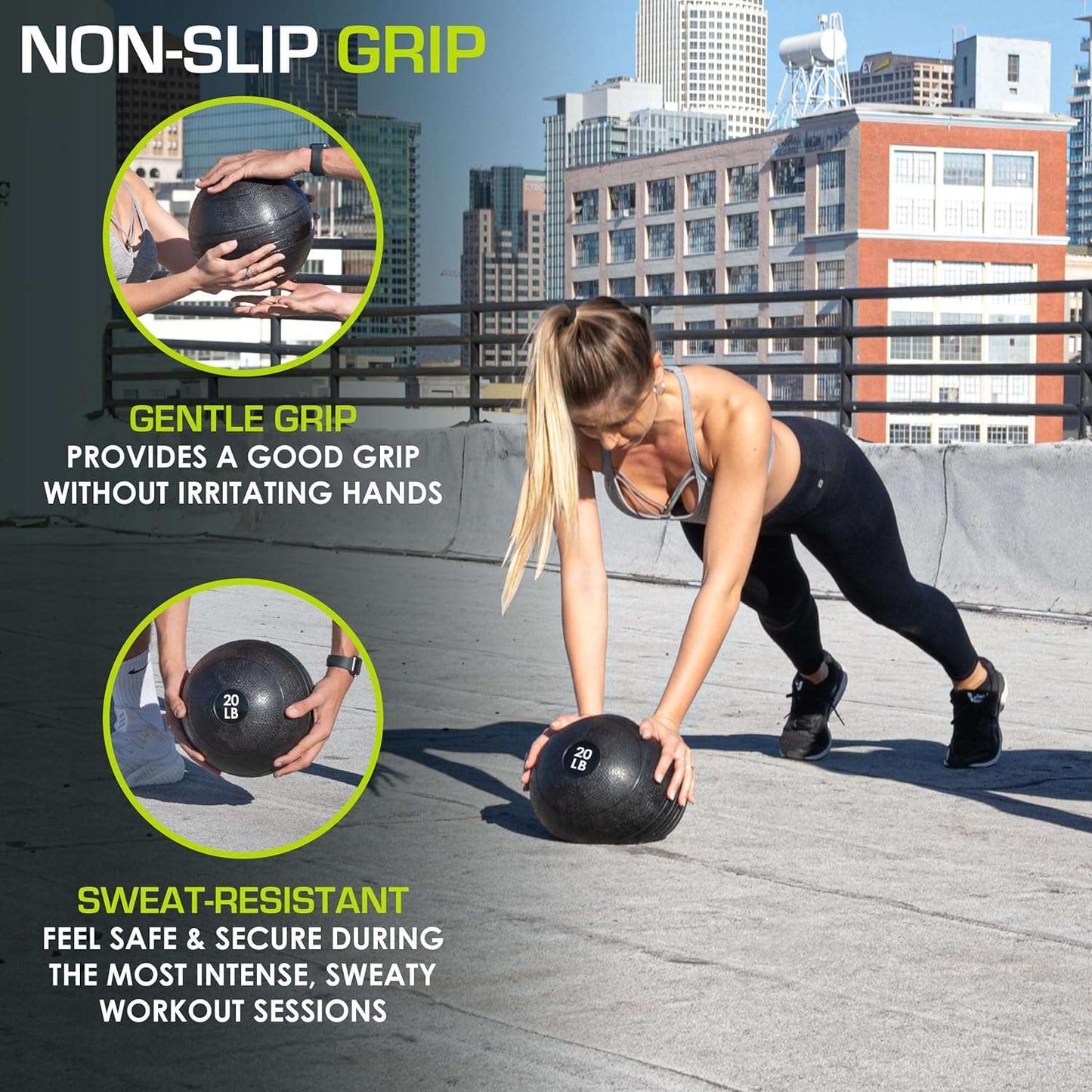 20lbs Medicine Ball - Home Fitness Gear