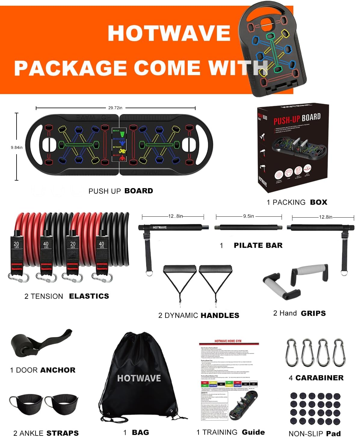 Portable Strength Training Equipment Board