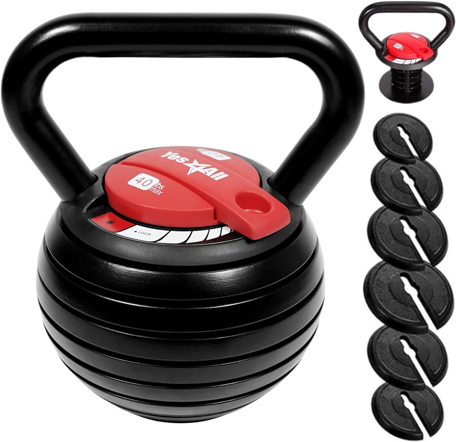 Adjustable Kettlebell Kit - Home Fitness Gear