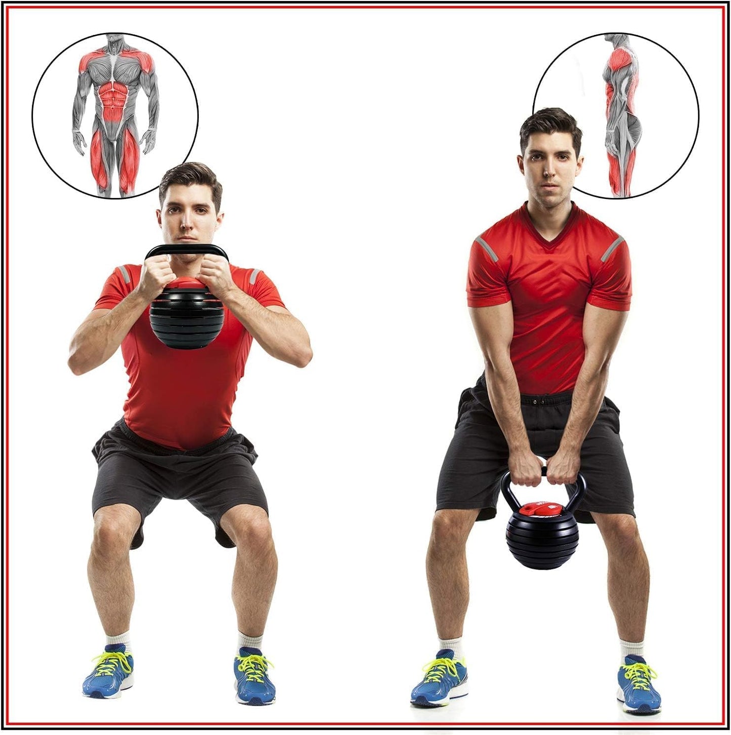 Adjustable Kettlebell Kit - Home Fitness Gear