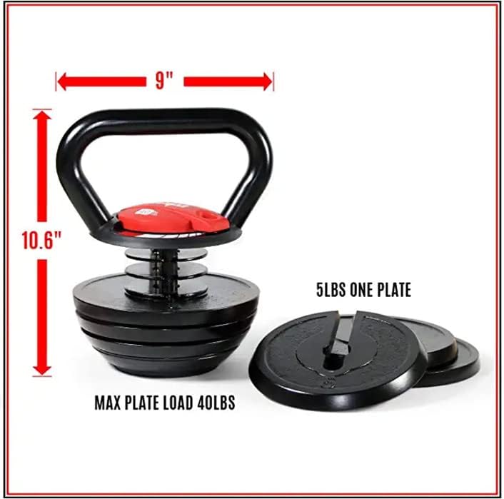 Adjustable Kettlebell Kit - Home Fitness Gear