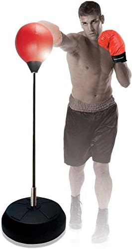 Adjustable Rod Punching Bag_Home Fitness Gear