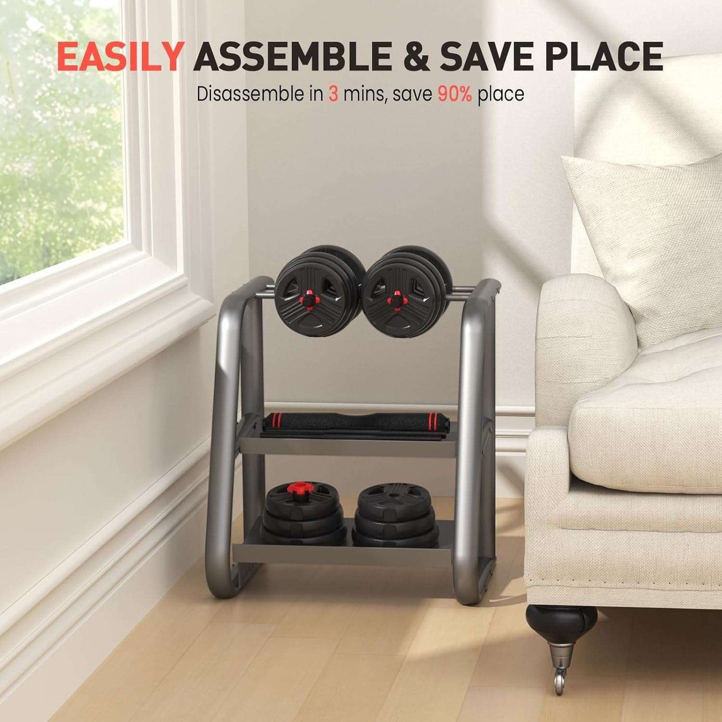 Convertible Weights Set - Home Fitness Gear