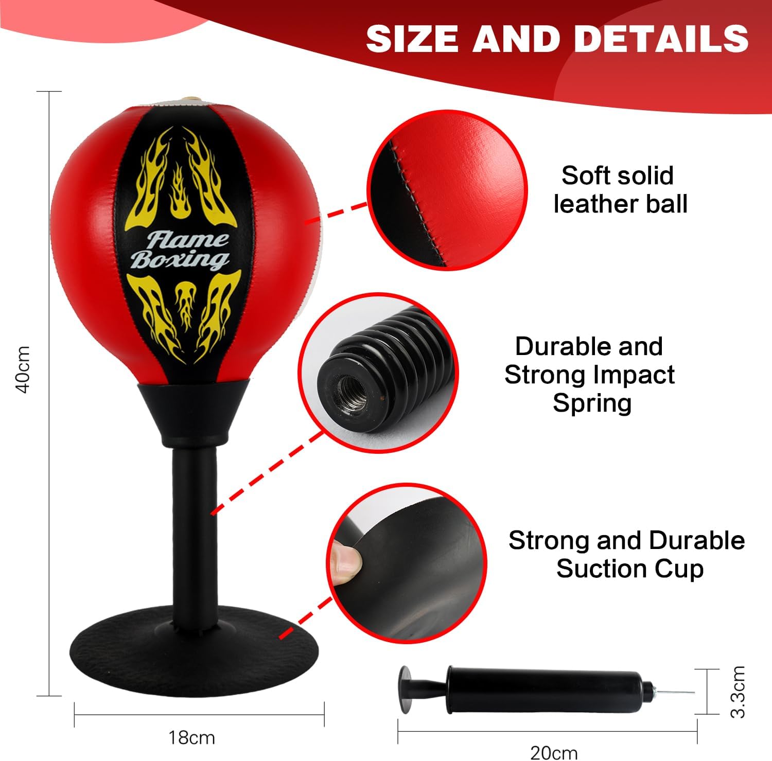 Desktop Punching Bag_Home Fitness Gear