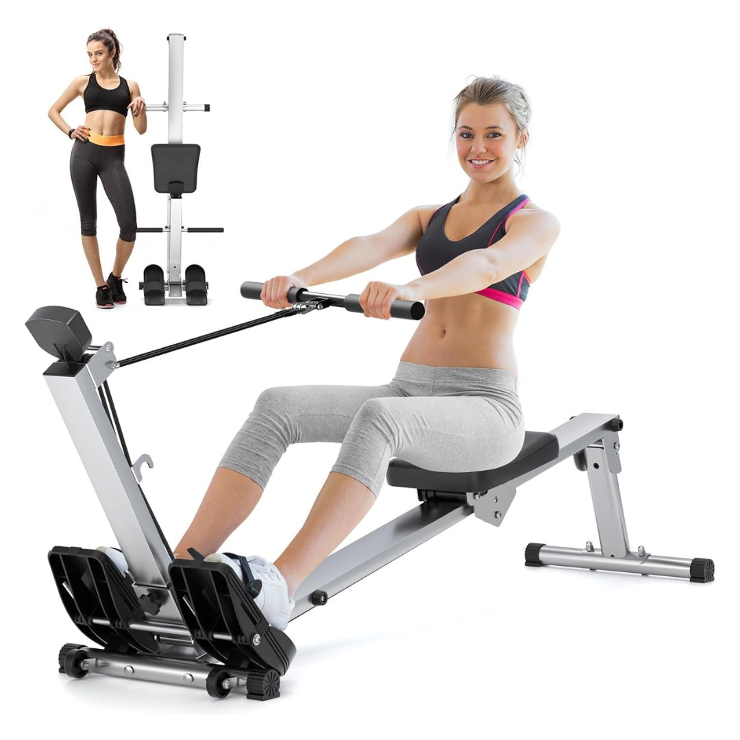 Foldable Rowing Machine - Home Fitness Gear