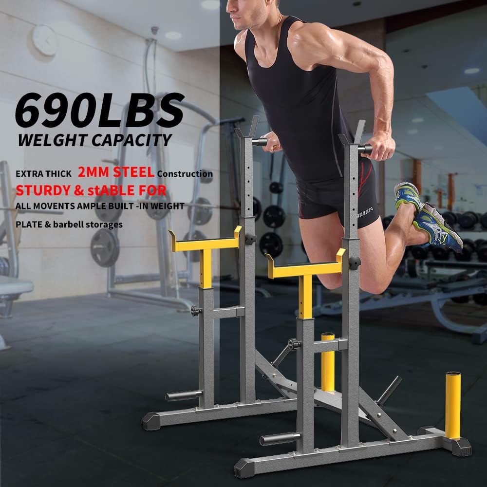 Multi-Function Squat Rack_Home Fitness Gear