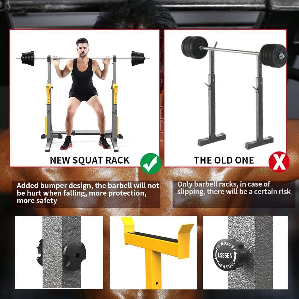 Multi-Function Squat Rack_Home Fitness Gear