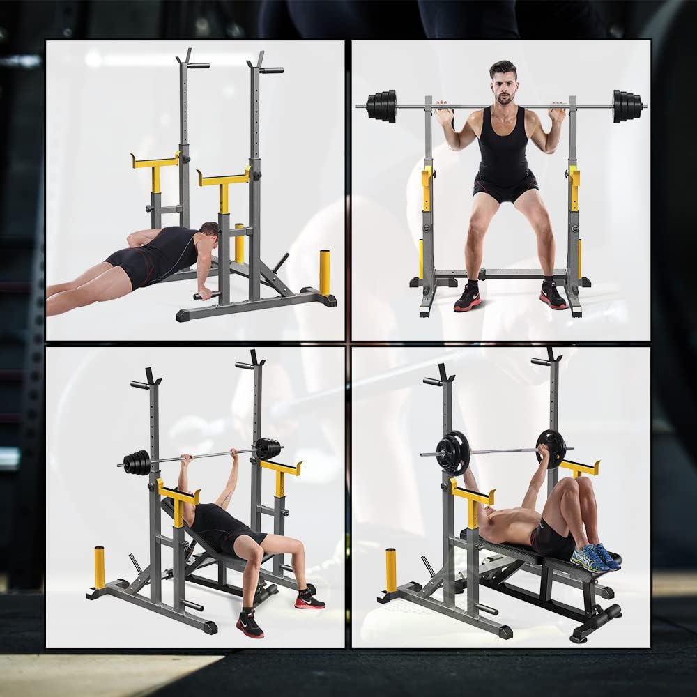 Multi-Function Squat Rack_Home Fitness Gear