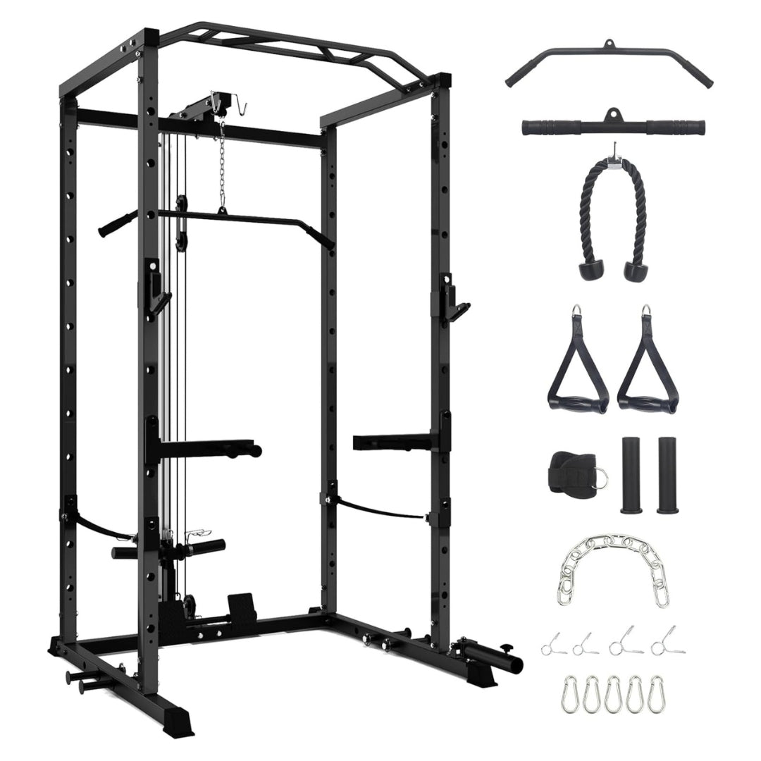 Multi-Functional Power Cage - Home Fitness Gear