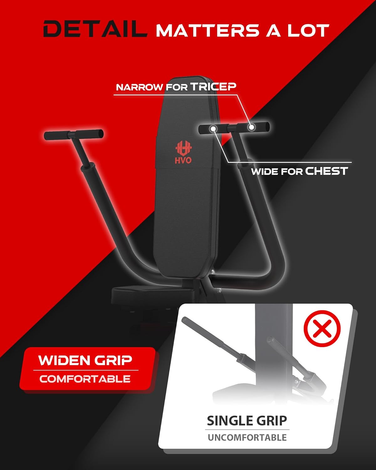 Seated Dip Machine Bench_Home Fitness Gear