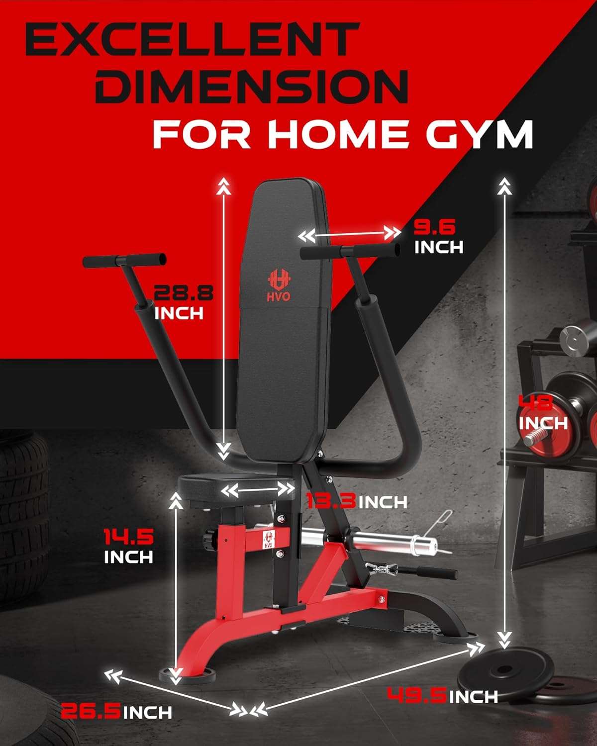 Seated Dip Machine Bench_Home Fitness Gear