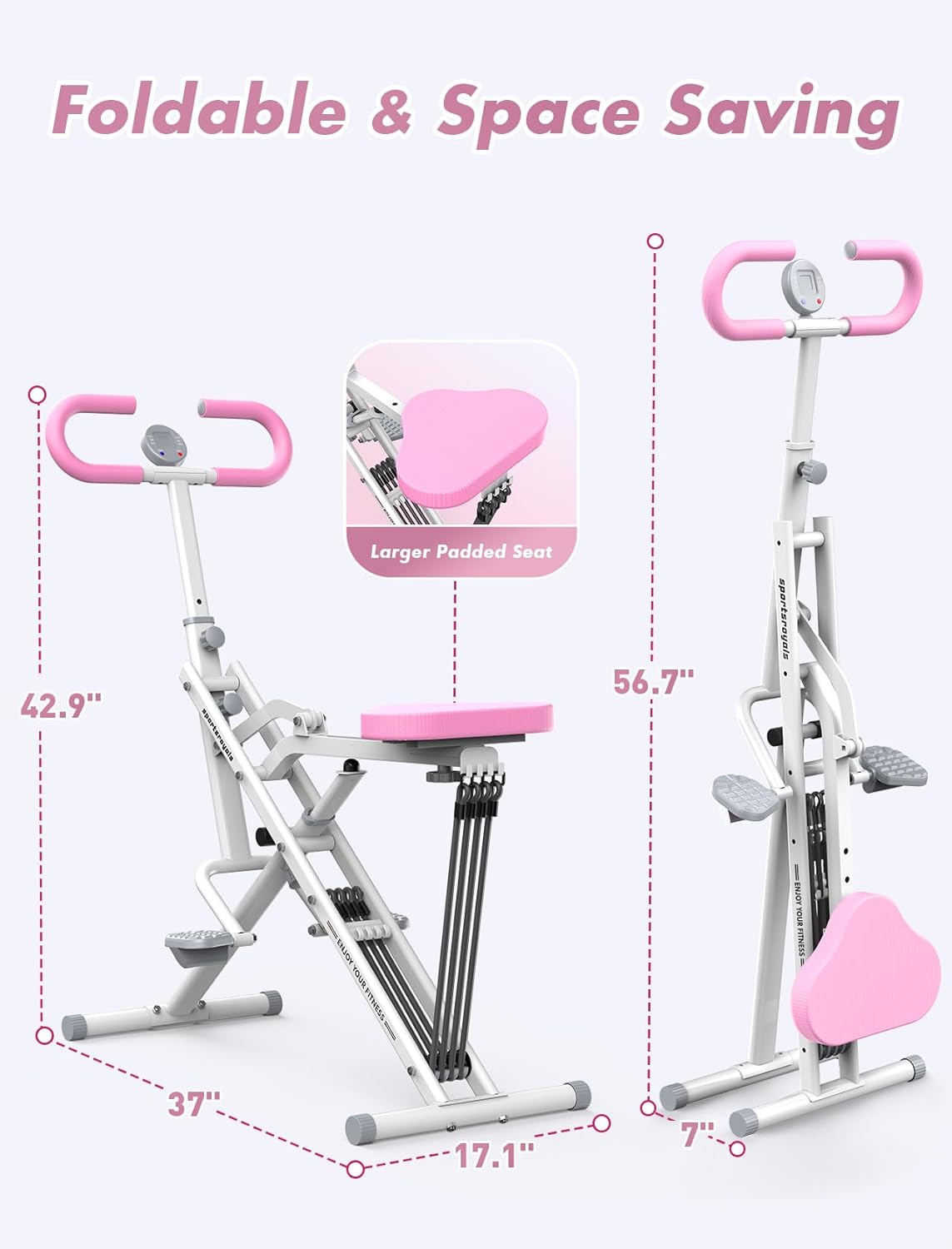 Squat & Rowing Machine_Home Fitness Gear